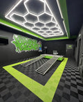 Modern Design PP Modular Garage Plastic Flooring Drain Cover Click-Installation Vinyl Flooring
