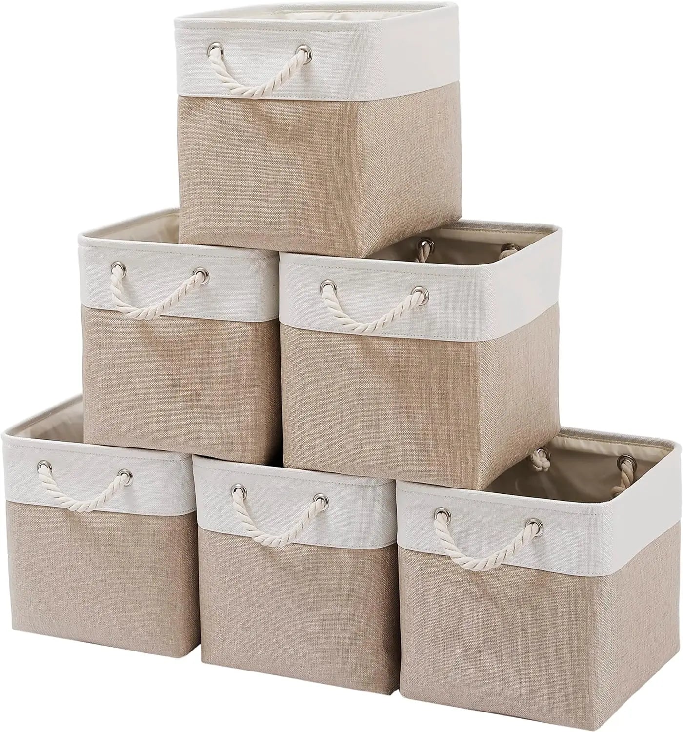 Home Collating Custom Fabric Storage Boxes Manufacture Convenient Fold Able Fabric Storage Box for Clothing Quilt