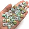 Jade Grade a Burma Jade Accessories Carving Jewelry Pendant 13Mm Jade Buckle Parts Sihui Manufacturers