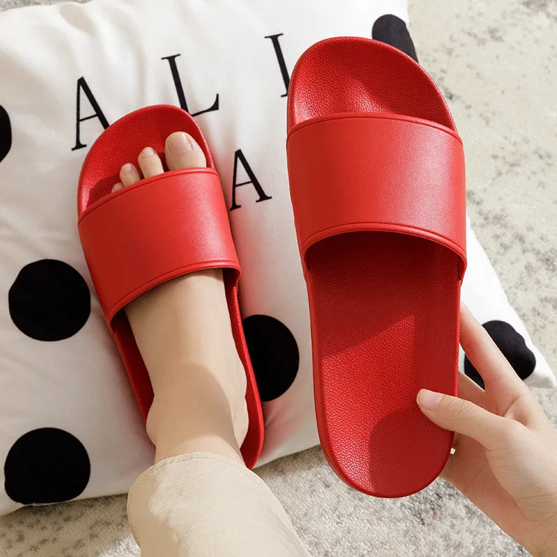 2021 Summer Fashion Indoor for Slippers Solid Plain Color PVC Lining Wholesale Manufacturers for Male and Female for Home Use