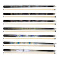 Hot Sell 1/2-PC Multi Color Maple Wood Billiard Pool Cue Stick With 13 mm Tip