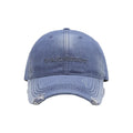 Unisex 6-Panel Denim Baseball Cap 100% Cotton Common 3D Embroidery Letter Pattern Metal Buckle Back Casual Summer Travel