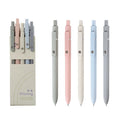 Simple Morandi School Student Custom Personalize Gel Pen Customize logo Wholesale Stationery Supplies Ballpoint with Black Ink