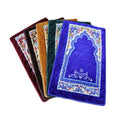 Classical Premium Islamic Prayer Rug Soft Velvet Comfortable Muslim Praying Mat for Men and Women