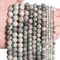 Wholesale Natural Auspicious Jade Beads for DIY Bracelet Green Loose Spacer 4/6/8/10mm Jewelry Making Accessories