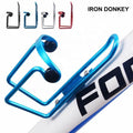 IRONDONKEY Mountain Bike Bicycle Bottle Cage Riding Double Bead Aluminum Alloy Water Cup Holder MegaBDM