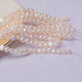 Haiyang Baroque Freshwater Pearls Real Pearl Strands Loose White Natural Pearls