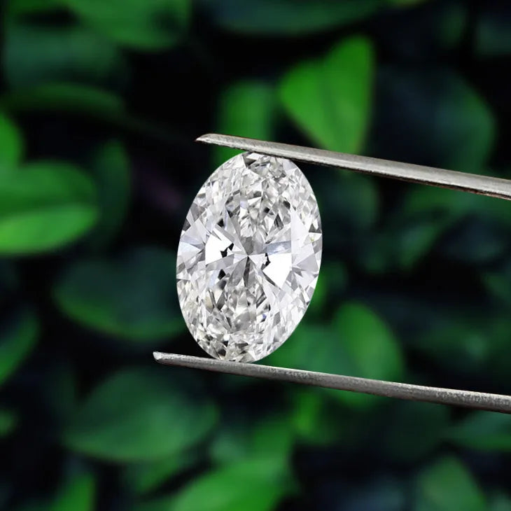 5CT Oval IGI Certified High Quality Wholesale Starsgem DEF VVS2 VS1 CVD Making Engagement Ring Lab Grown Diamond