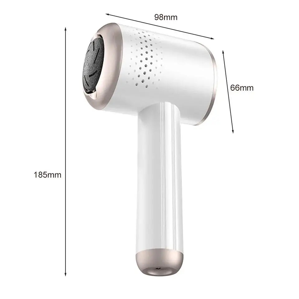 Hot Selling Electric Foot File Vacuum Pedicure Tool for Removing Calluses Cracks & Dead Skin