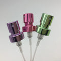 Luxury Gold/Silver/Black Pump for Lotion 18mm/410 Hair Serum Treatment Pumps Crimp Fine Mist Sprayer Non Spill for Bottles