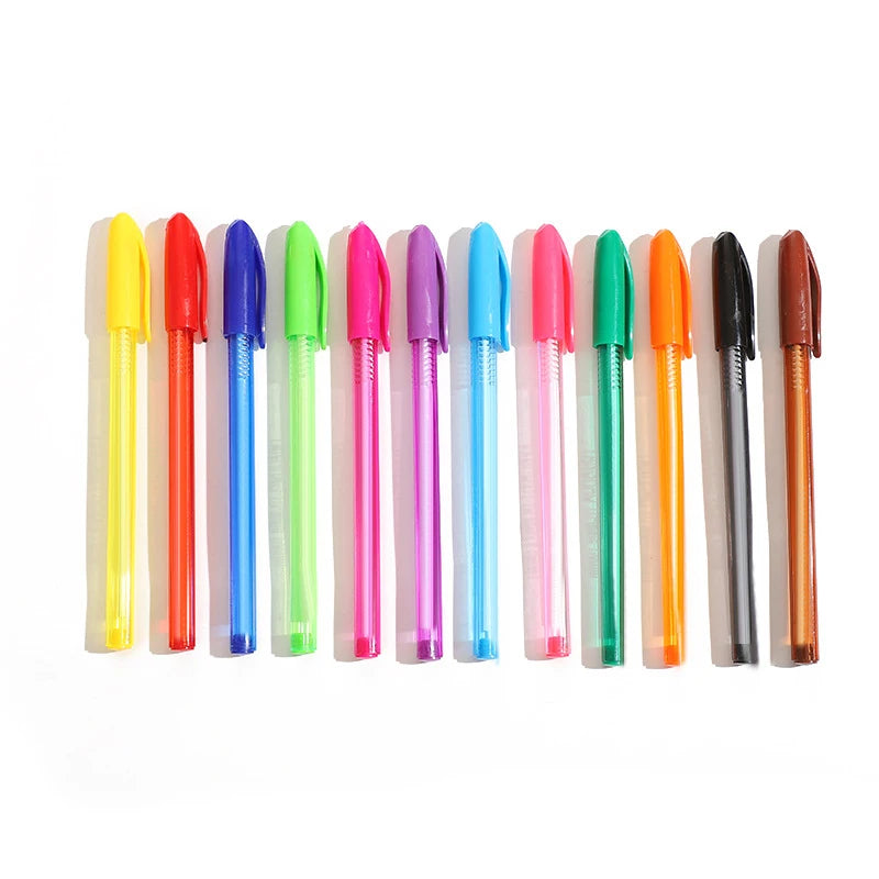 Multi-colors Ballpoint Pens Medium Point 1.0mm Colored Pen Ballpoint Set for Journaling PlannerLong Lasting Writing MegaBDM