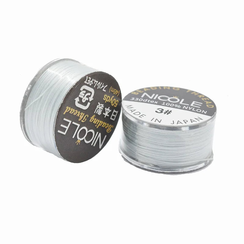 Miyuki Nylon Thread for Beading  Wholesale Stretchy Elastic Rope String Line Transparent Thread for Making Beads DIY Jewelry