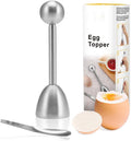 Egg Opener Topper Cutter Soft Boiled Shell Removal Egg Cup Holder Tools 304 Stainless Steel Kitchen Gadgets Egg Breaker