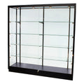 KEWAY KW-S161 Top Sale 100*40*100cm Lockable Sliding Door Full Vision All Glass Jewelry Display Showcase Cabinet for Retail Use