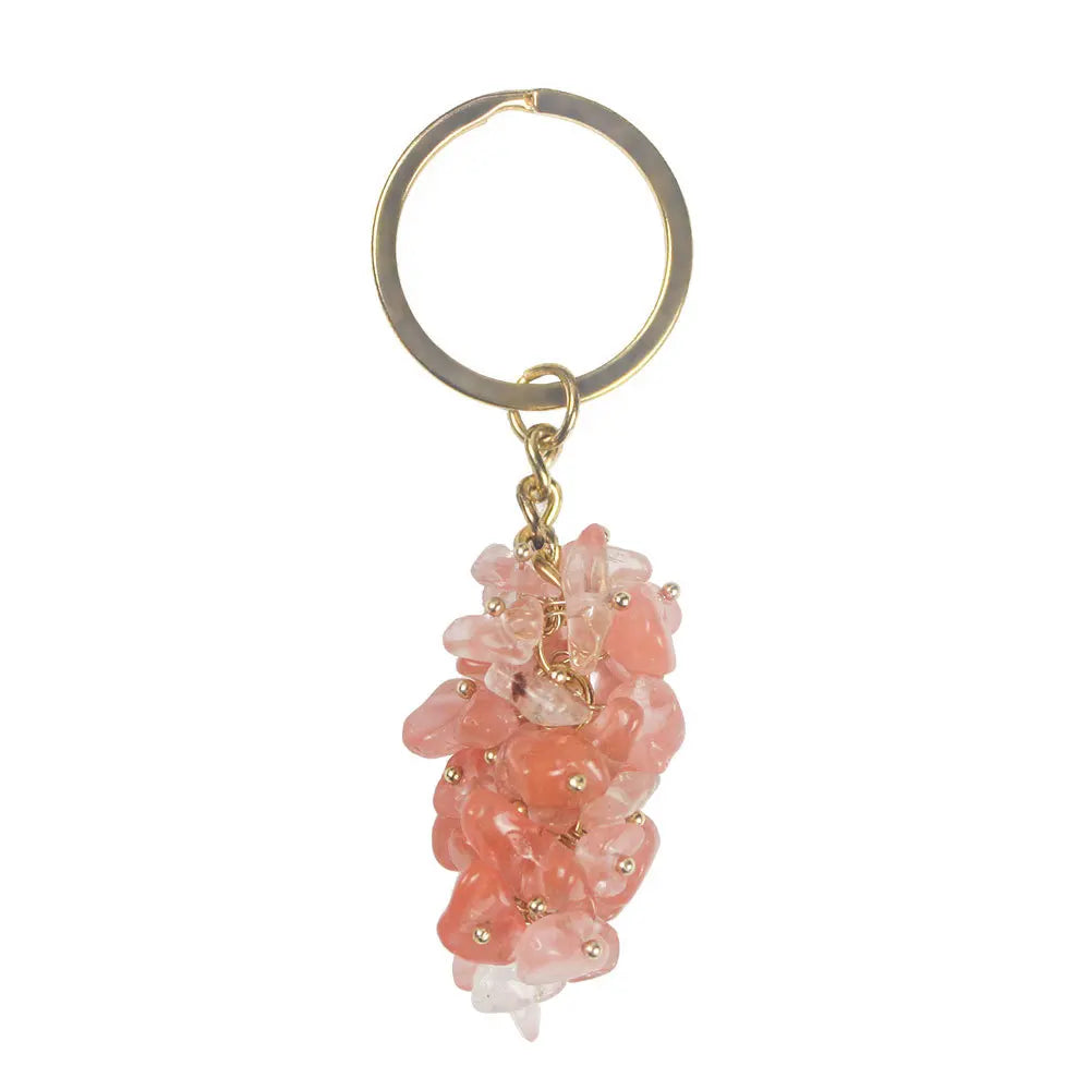 DIY Crafts Gems Low Price Mini Cooper Brass Snake Logo Dog Keychain