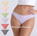 Women Polyester Panties High Elastic Exquisite Sewing Fresh Lovely & Fresh Plaid Pattern Underwear Lady Lingerie