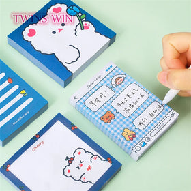 Creative Design Custom Sticky Note Pad Lightweight Hand Portable Notebooks for Students