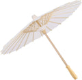 84cm American Style Wedding Party Oilpaper 10ribs Straight Wood Manual Umbrella with Logo Advertising