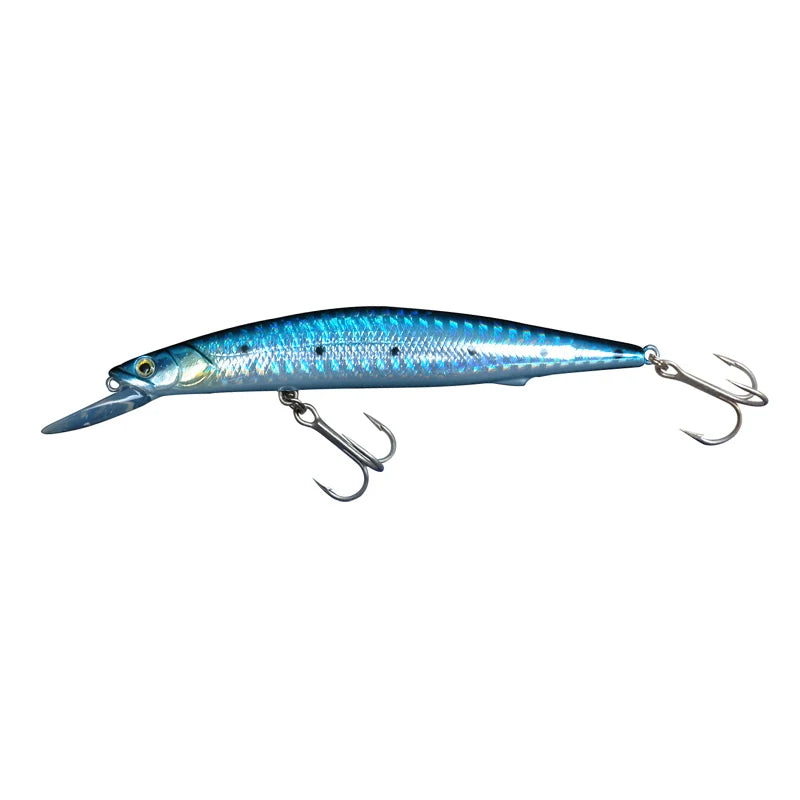 Medium Size 110mm Sea River Fishing Suspending Hard Tuna Dace Minnow Bait