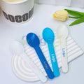 Eco-Friendly Corn Starch Ice Cream Spoons 100% Biodegradable Corn Starch Ice Cream Spoons Customizable & Factory Direct
