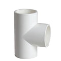 SCH40 Furniture Grade Polished PVC Pipe Fittings Three Way Accessories Thickened Plastic Flat Tee Hose Connectivity