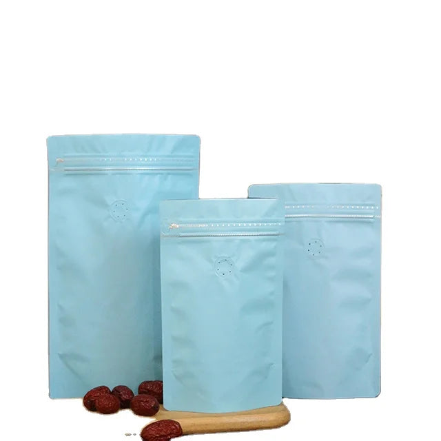 Wholesale Waterproof Moisture-Proof Aluminum Foil Bags Coffee Brew Stand Zipper Pouch for Nuts Dry Fruit Coffee Beans-for Food