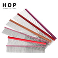 Factory Wholesale Tied Card Packaging Metal Cat Hair Comb Stainless Steel Dog Pet Grooming Lice Comb
