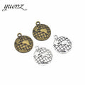 YuenZ Antique Silver Plated Planet Charm Pendants Jewelry Diy Jewelry Accessories Making DIY Findings L103
