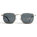 Finione Lens Metal Curved Temples Women Rimless Sunglasses Stainless Round Sunglasses for Men and Women 2022