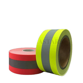 FR Treated Cotton Yellow-silver-yellow 2