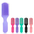 Tangled Hairbrush Scalp Massage 9 Claw Nylon Paddle Cushion Vent Detangling Soft Comb Ionic Free Sample