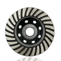 4.5inch/115mm Diamond Turbo Row Grinding Cup Wheel Cutting Grinding Disc Abrasive Disc for Concrete Brick Granite Marble