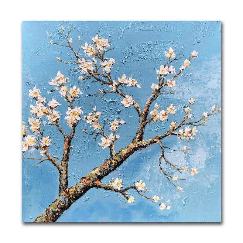 3d Wall Art Decoration Handpainted Landscape  Impression Oil Painting Frame Picture Still Life Paintings