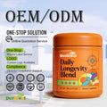 Daily Longevity Blend Powder with Magnesium L-Theanine Glycine Non-GMO Vegan HACCP Certified Custom Formula