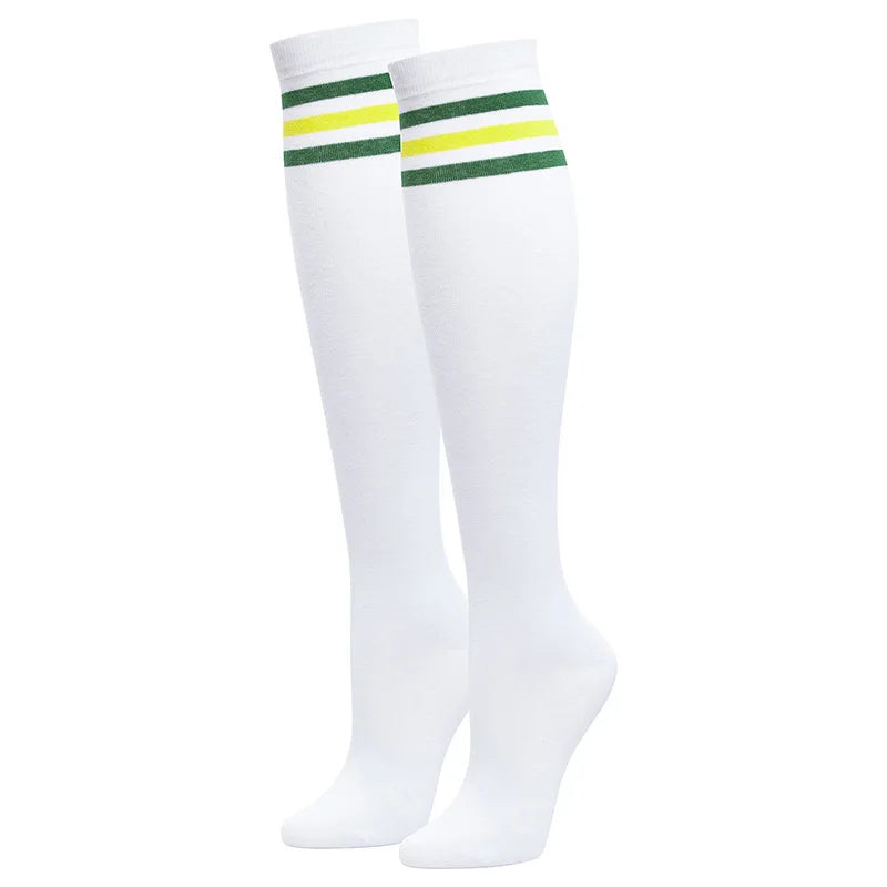 Xianghui  Womens Summer Golf Badminton Over the Knee Sports Stockings
