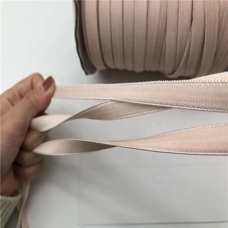 Factory Wholesale Anti slip Silicone Gripper Transparent Straight Elastic Band Elastic Tape for Bra