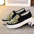 Wholesale Ladies Flat Bottom Shoes Canvas Fisherman Casual Shoes