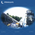 Hot Sale Fiberglass Boomerango Water Slide Water Park Equipment