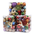 Christmas Decoration Supplies Plastic Hanging Ball Ornament for Christmas Tree