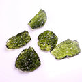 Wholesale Green Moldavite Rough Stone Crystal Crafts Meteorite Glass Stones Loose Gemstone Moldavite