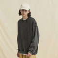 Oem Designer Brand Streetwear Heavy Washed Hoodie Acid Wash Oversized Hoodie Vintage Men Heavyweight French Terry Hoodie Custom
