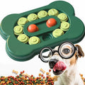 Easing Anxiety and Curbing Destructive Behavior IQ Training Bone Shape Dog Puzzle Toys