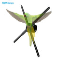 65cm Wall-Mounted Led Display 3d Hologram Display Fan Holographic Show With Wifi Control