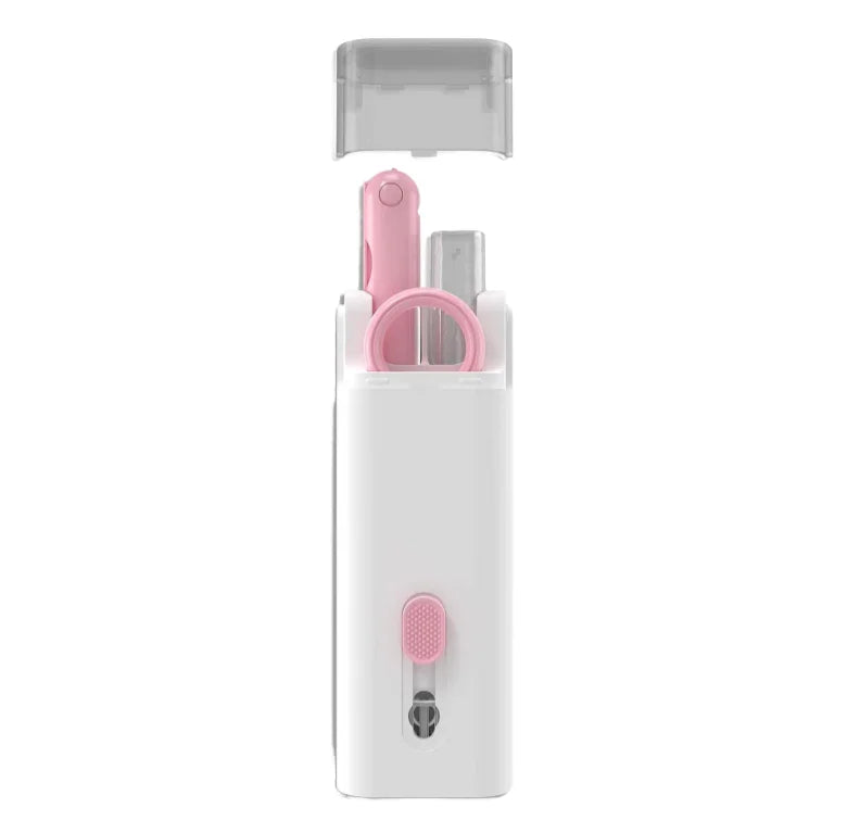 7 1 Multifunctional Electronics Cleaning Kit Plastic Keyboard Earphone Airpods Cleaner for Computer Phone 7-in-1 Computer Phone