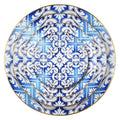 Luxury Hotel Restaurant Wedding Party Blue and White Porcelain Bone China Ceramic Dinner Plates Dinnerware Sets
