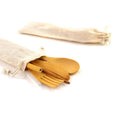 Portable Linen Bag Cotton Bag Velvet Bag  Custom logo Available Custom Bag for Strawscutlerygift