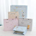 Hot-selling Cartoon Cute Puppy Tote Bag Children's Holiday Shopping Toy Clothing White Cardboard Paper Bag With Handles