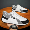 Y Trendy Versatile PU Men Sneakers Soft-Soled Casual Running Walking Style Sports Shoes Non-Slip  Wear-Resistant Shoes for Men