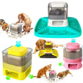 Dual Use Dog Feeder Cat Toy Spilled Food Dog Bowl