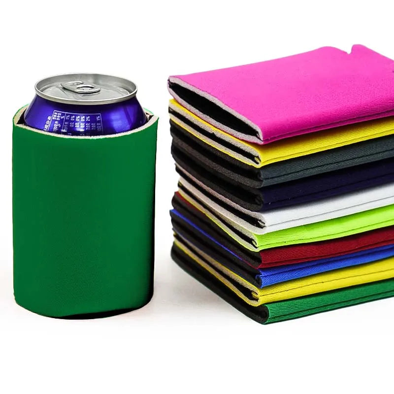 Wholesale Custom 12oz  Soda Beer Can Cooler Sleeve Personalized Full Color Print Neoprene Drink Holder